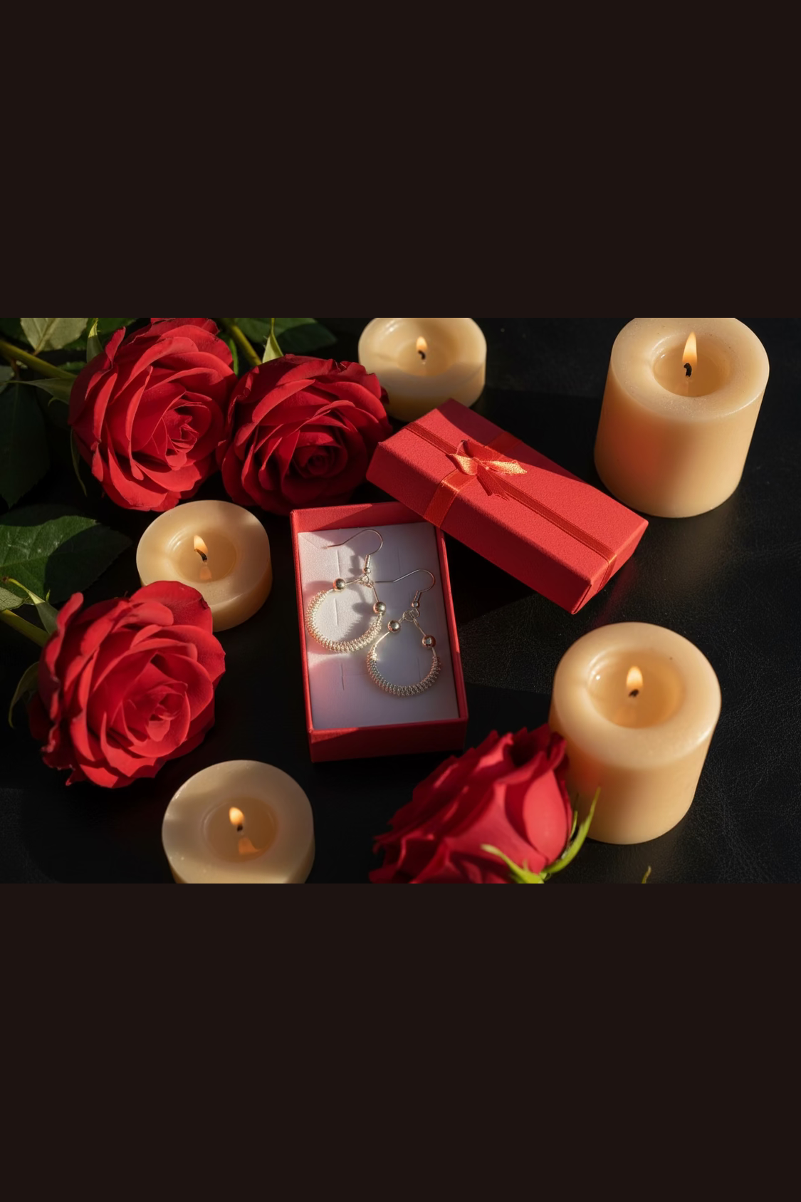 Halo Grace Earrings presented in a gift box with romantic accents, ideal for thoughtful gifting.