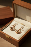 Teapot Earrings – Cute Handmade Copper Wire Earrings | Lightweight Playful Jewelry | Gift for Kids & Tea Lovers