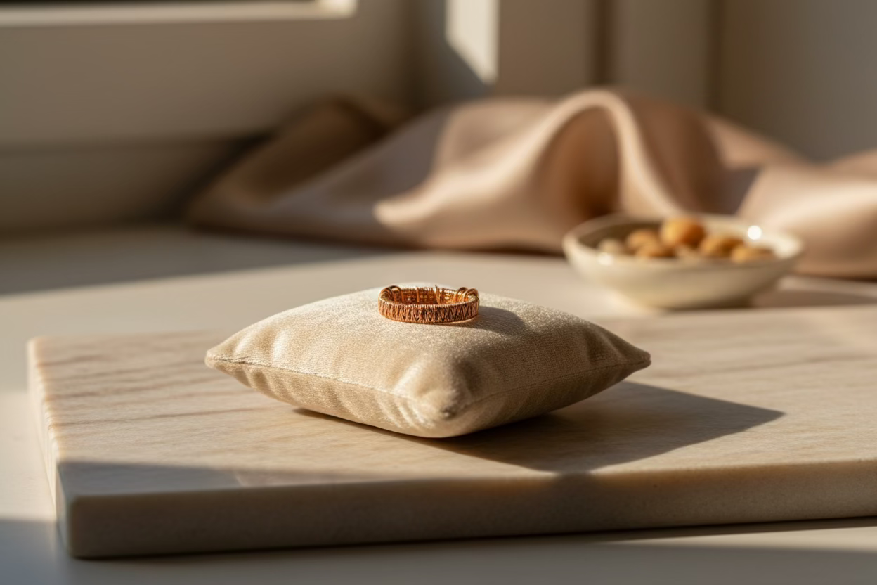 Green Aventurine Copper Wire Wrapped Ring – Adjustable Handmade Gemstone Ring (Sizes 6–9)